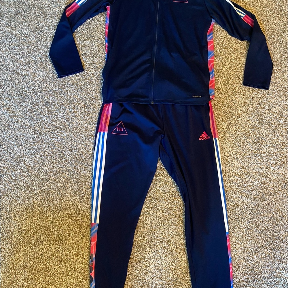 adidas Humanrace Pharrell Williams Collab Set Jacket & Pants Size Xl